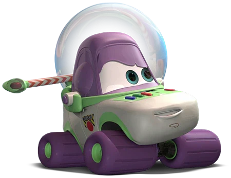 Buzz Light Car dans Cars : Un caméo parodique en fin de générique