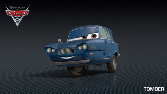 Tomber dans Cars 2 : Le Vendeur Français du Film Disney-Pixar
