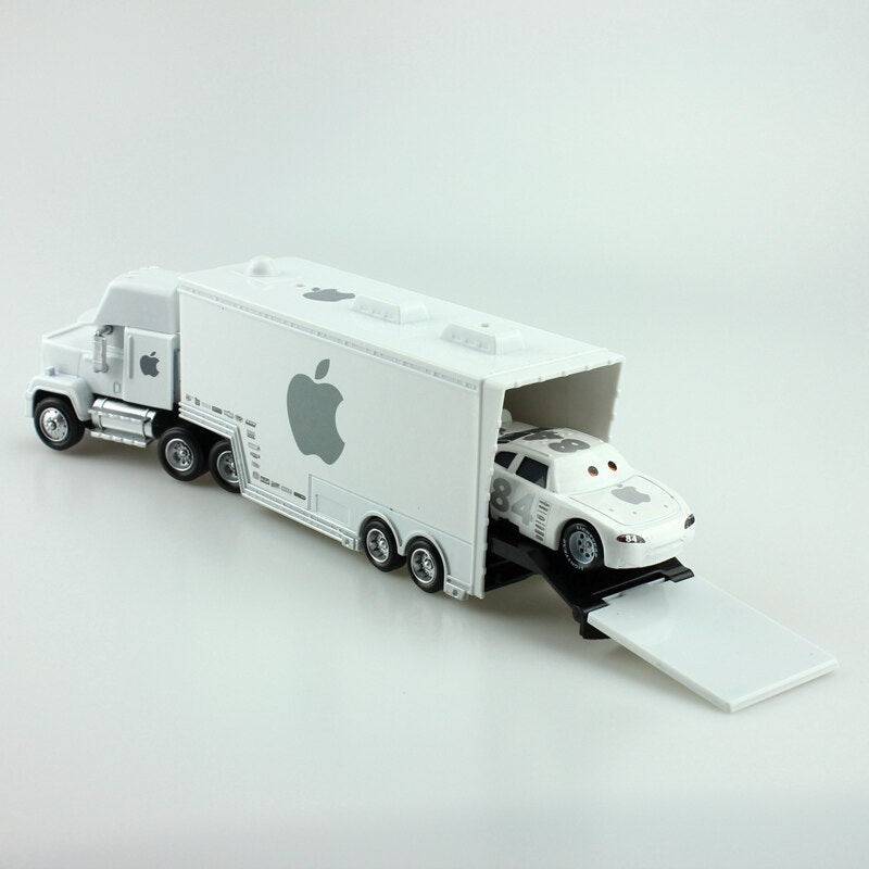 Lot Voiture Cars No.84 et son Camion - Apple "Mac iCar"