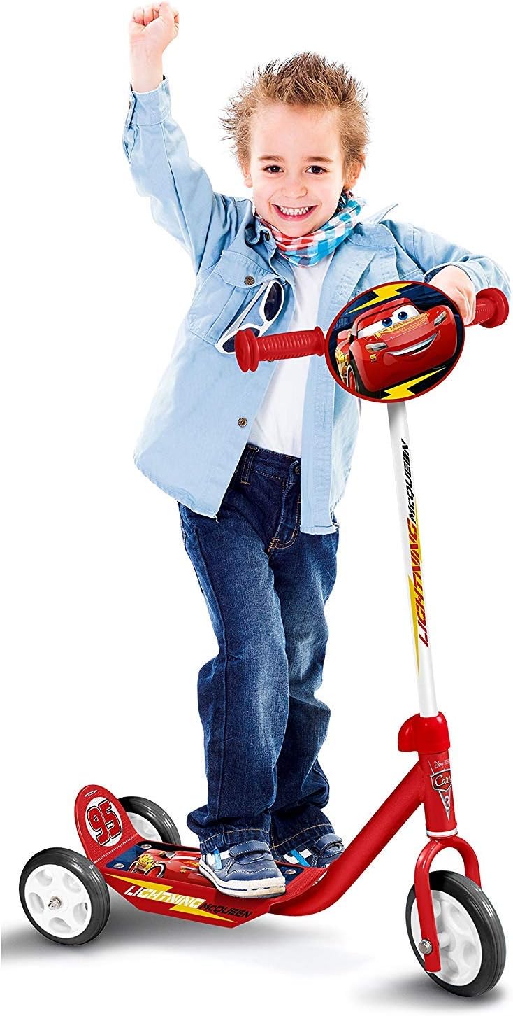 Trottinette Cars 3 Roues - Flash McQueen