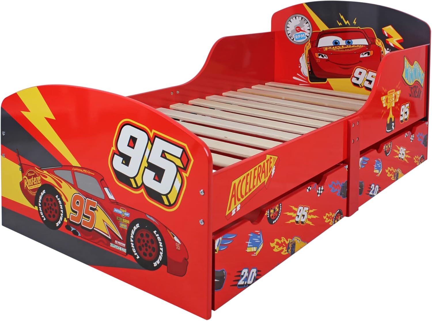 Lit Cars Flash McQueen pour Enfant