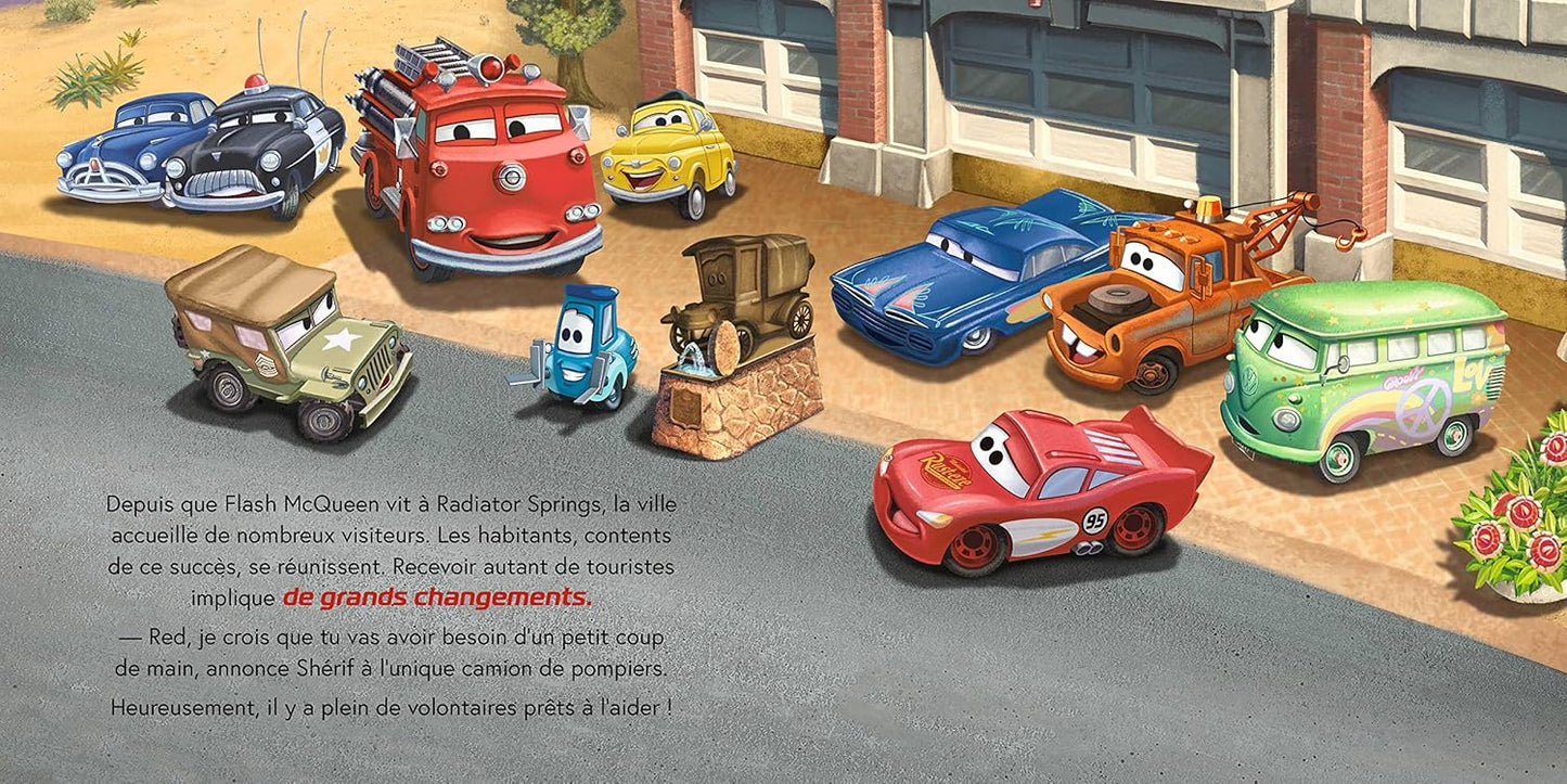 Livre Cars - Les Histoires de Flash McQueen #1 - La Parade des Pompiers