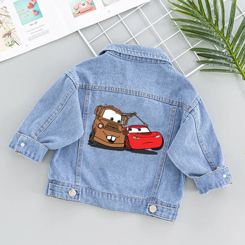 Patch Cars Flash McQueen et Cruz Ramirez Dinoco