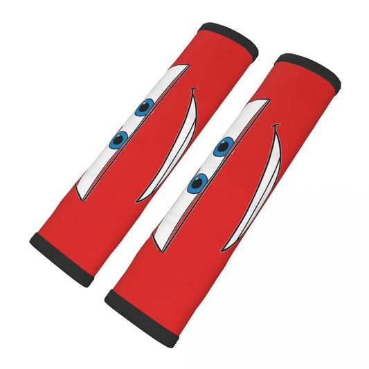 Protège Ceinture de Voiture Cars - Visage de McQueen Confiant