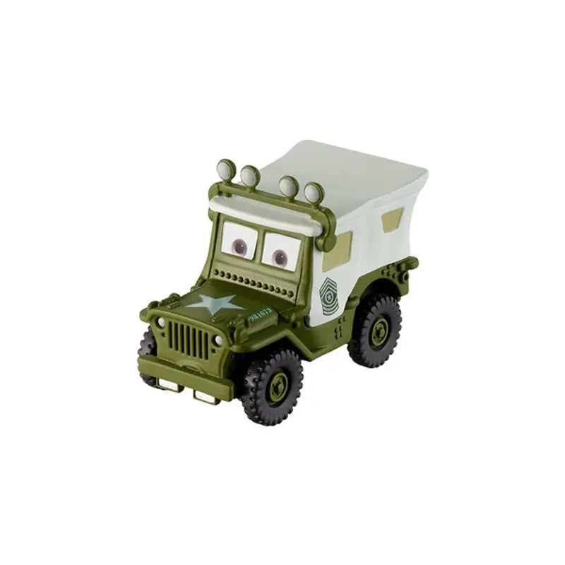Voiture Cars du Livre "Mater Saves Christmas" - Sarge with Roof Lights