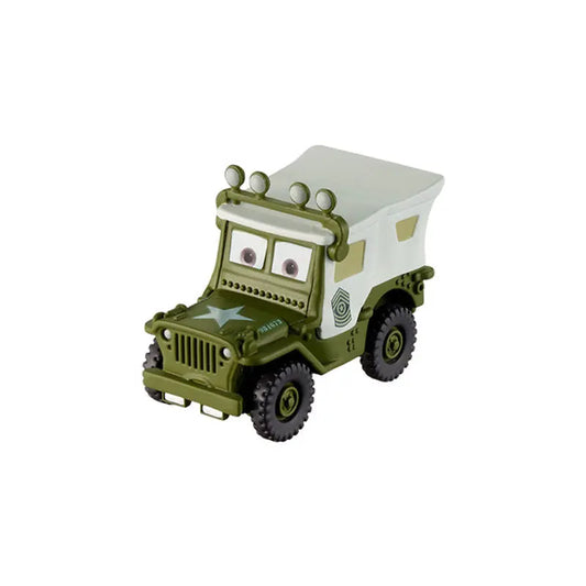 Voiture Cars du Livre "Mater Saves Christmas" - Sarge with Roof Lights