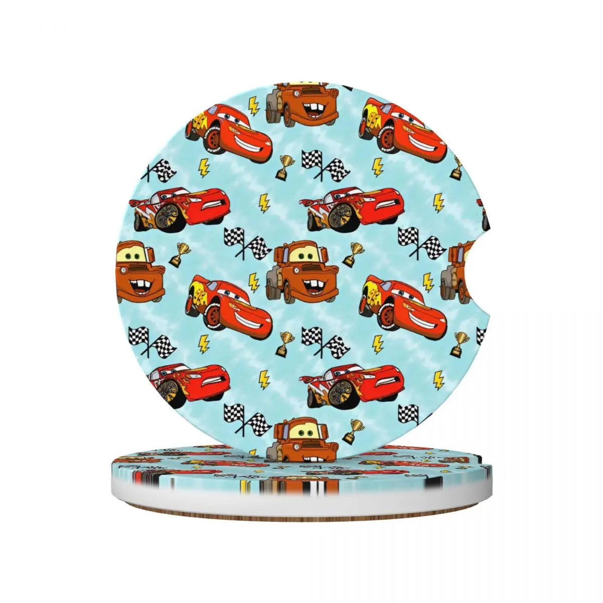 Dessous de Verre Cars - Martin et McQueen