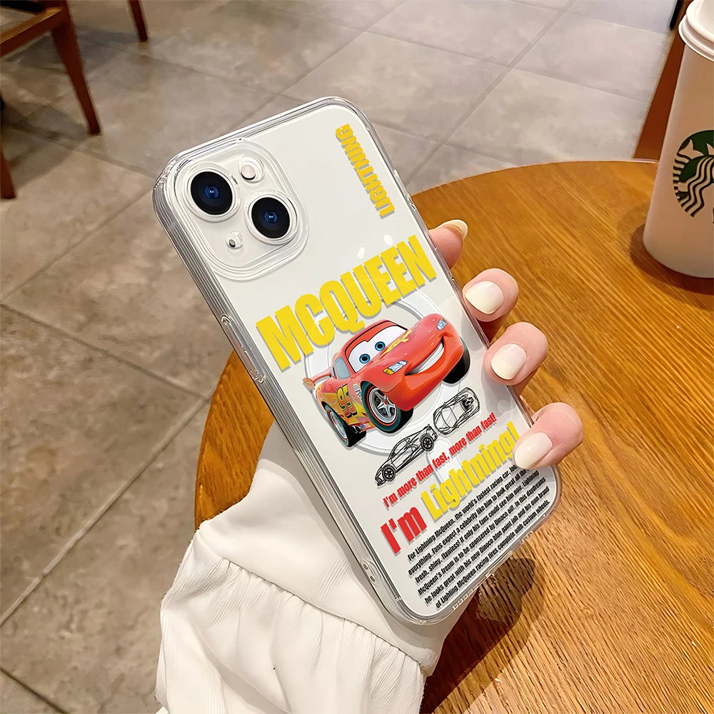 Coque Cars Couple iPhone - Sally et McQueen