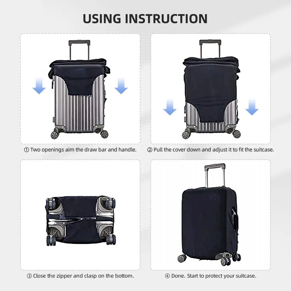 Housse de Valise McQueen à Radiator Springs