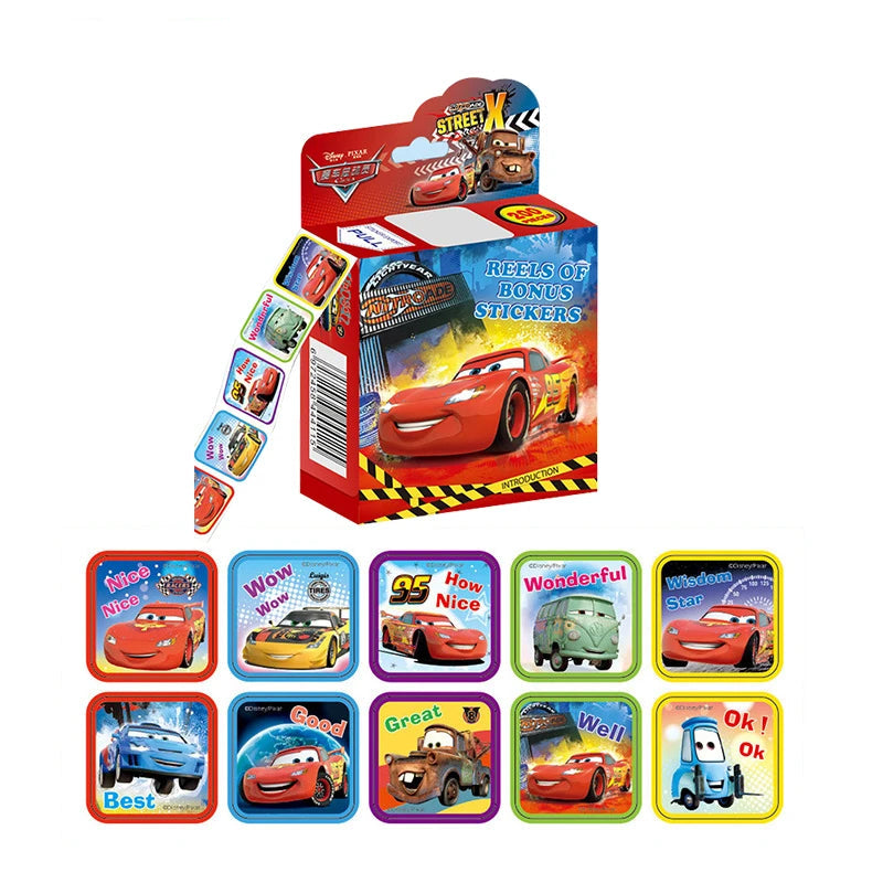 Déco Anniversaire Cars - 200 Stickers