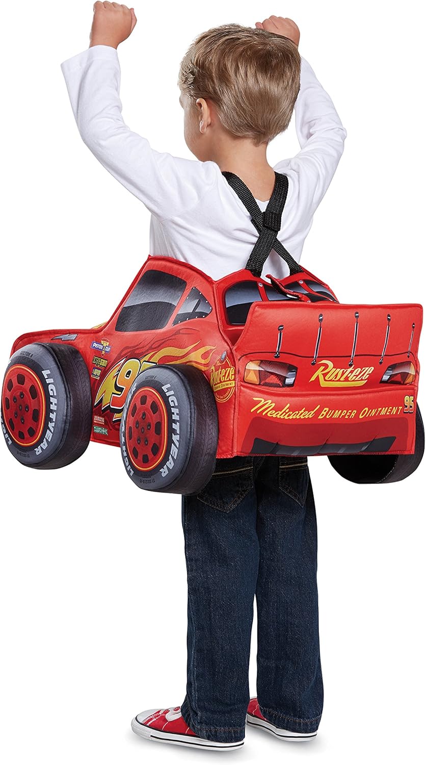 Déguisement Cars 3D Flash McQueen pour Enfant
