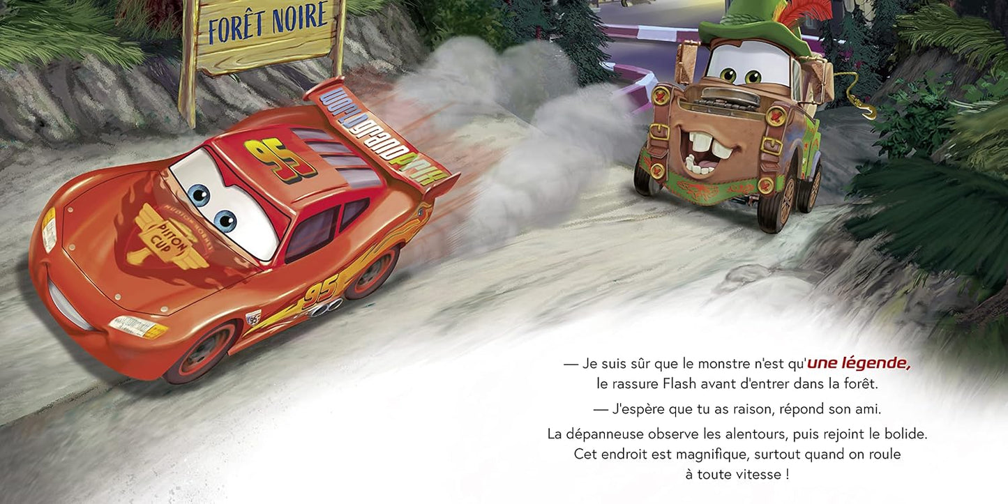 Livre Cars - Les Histoires de Flash McQueen #5 - Le Monstre de la Forêt