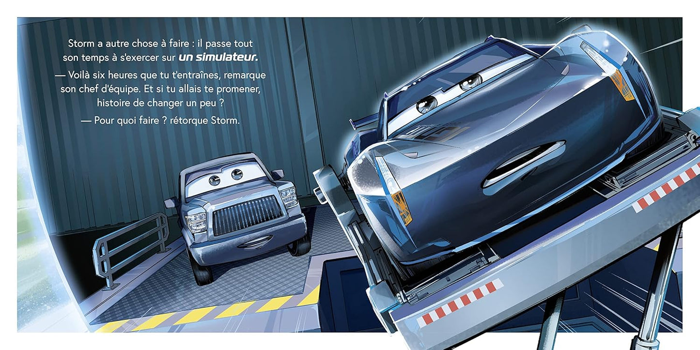 Livre Cars - Les Histoires de Flash McQueen #6 - Duel contre Storm