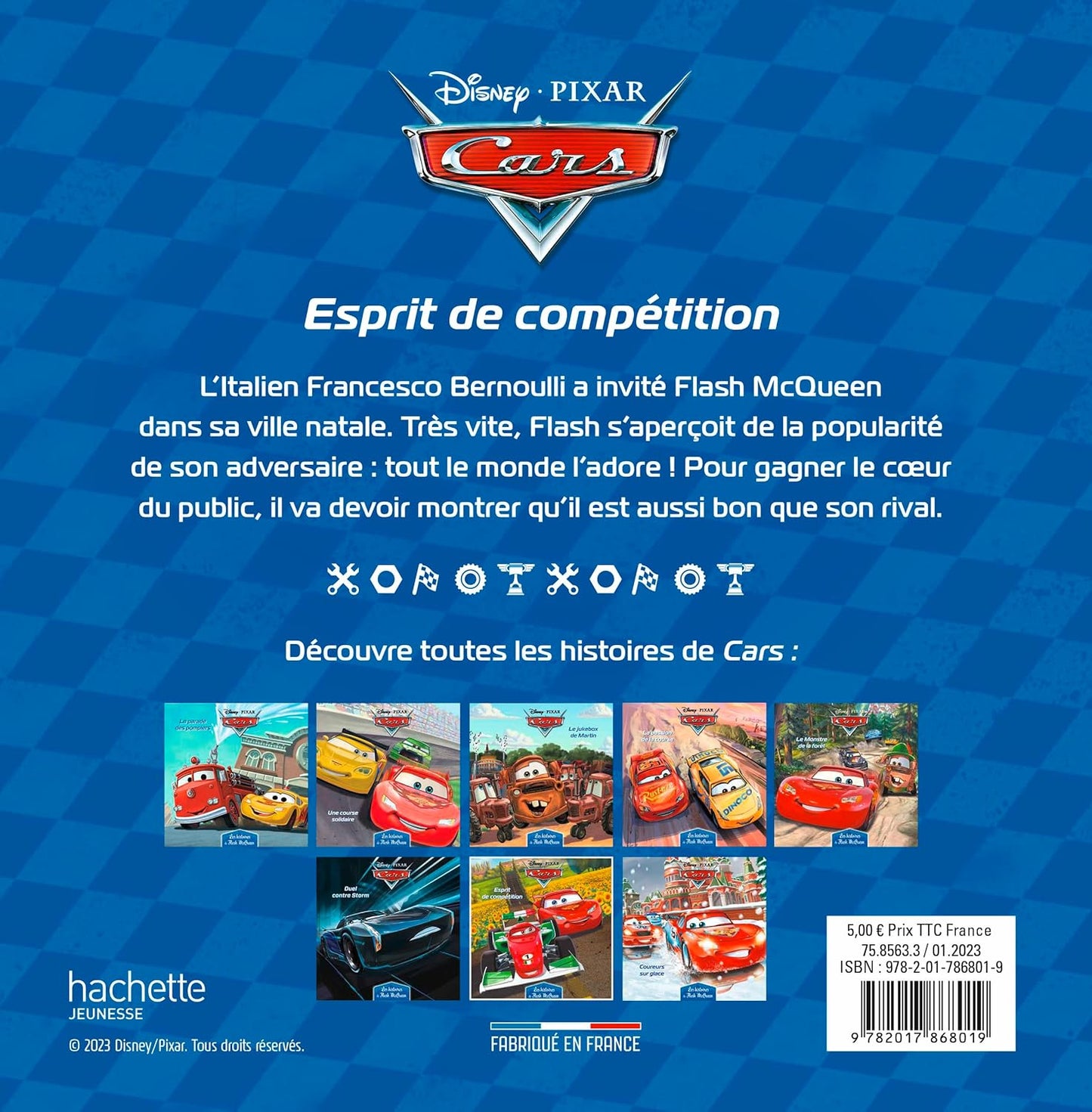 Livre Cars - Les Histoires de Flash McQueen #7 - Esprit de compétition