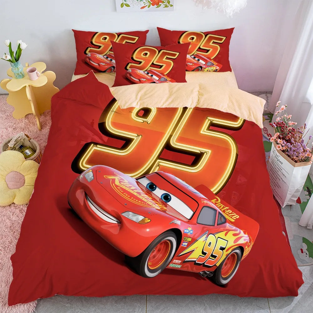 Parure de Lit Cars Flash McQueen - Numéro 95