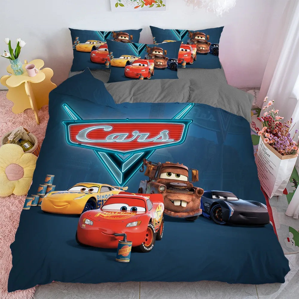 Parure de Lit Cars - McQueen Cruz Martin et Storm
