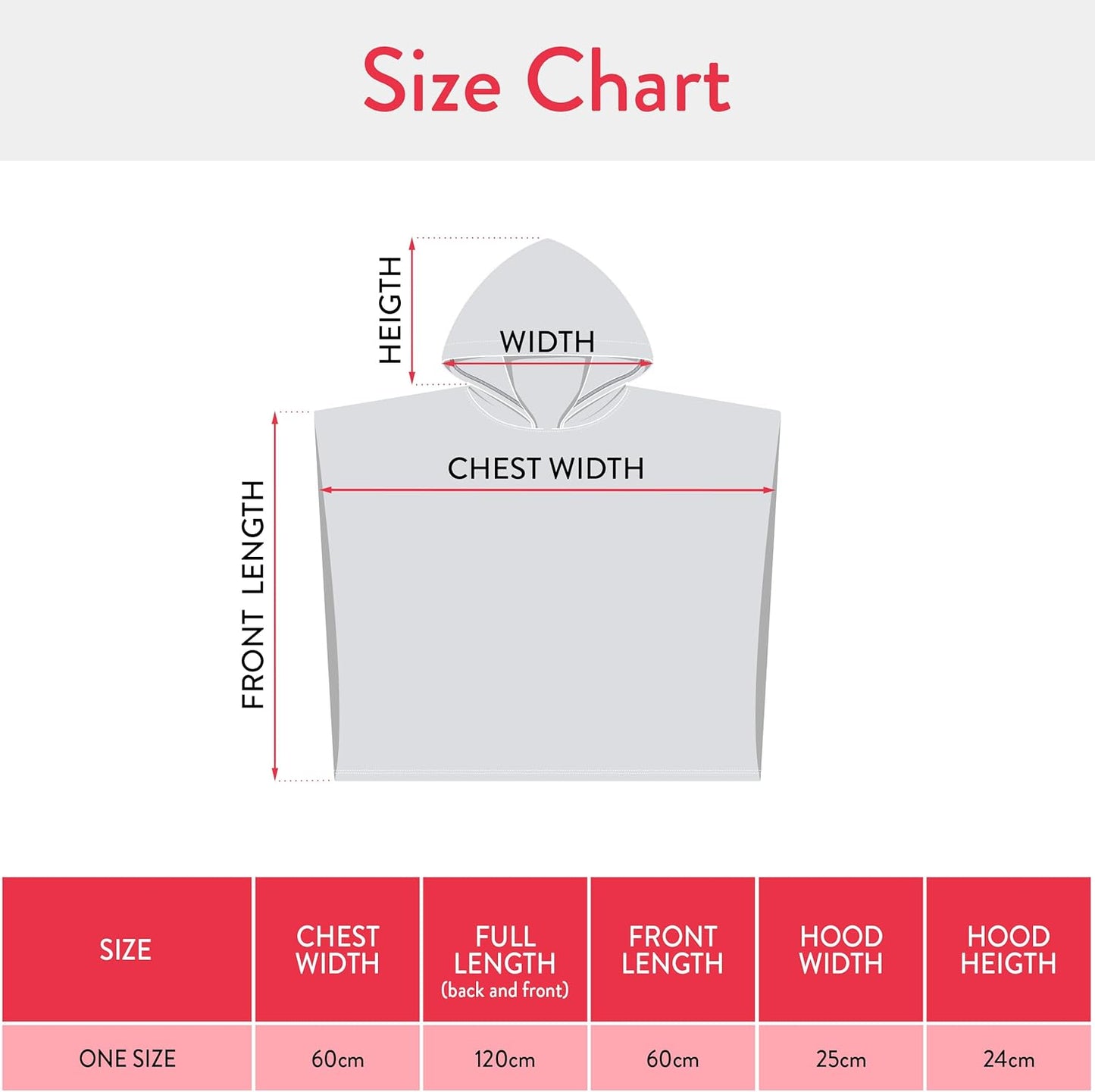 Serviette Poncho à Capuche Cars - Flash Lightning McQueen 95