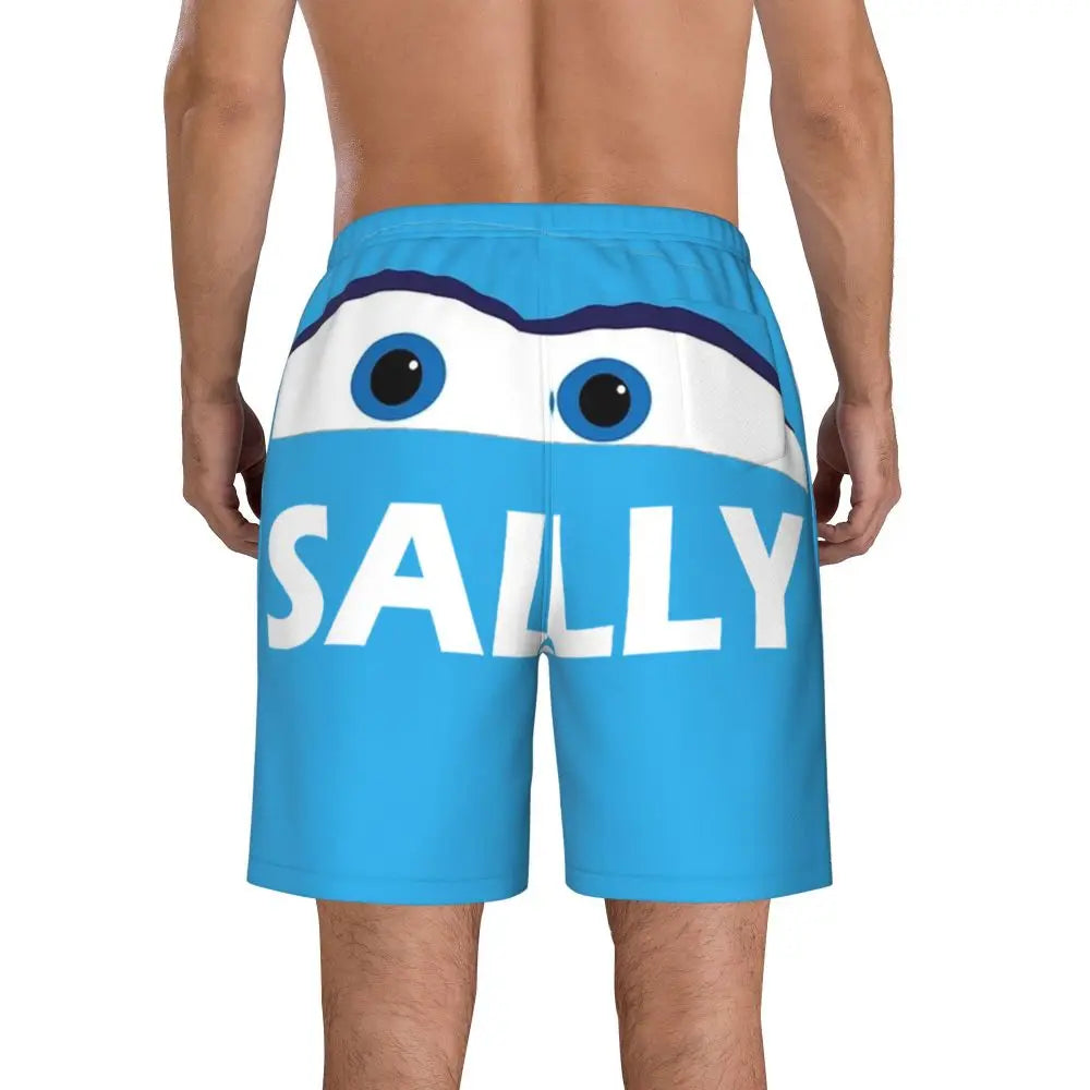 Short Cars Bleu - Regard de Sally