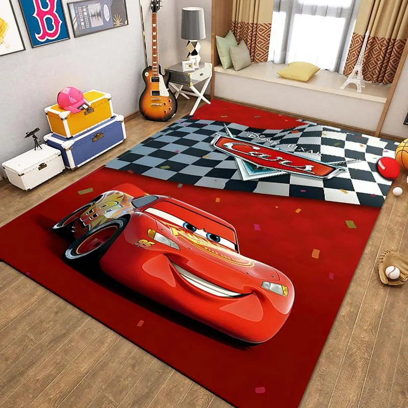 Tapis Cars Drapeau de Course