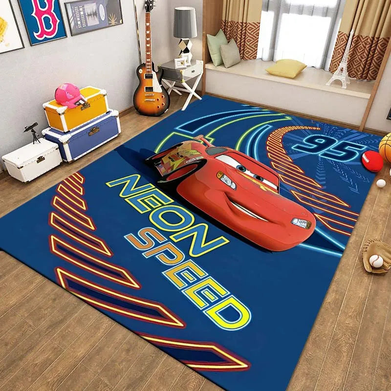 Tapis Cars McQueen Neon Speed