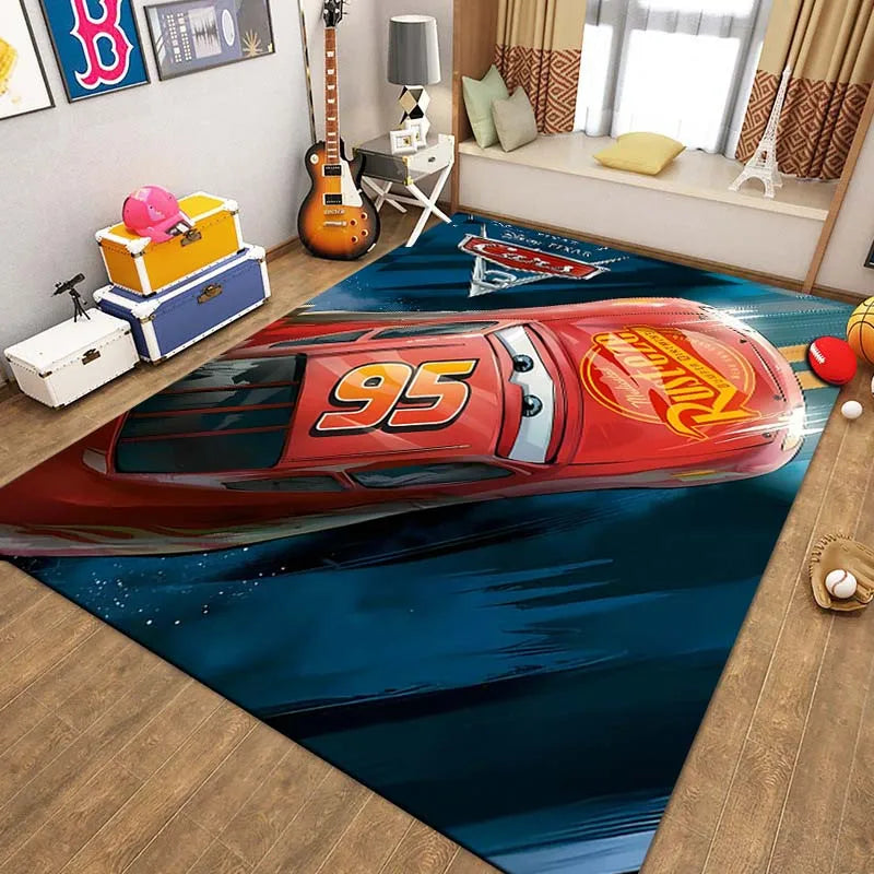 Tapis Cars McQueen Rusteze