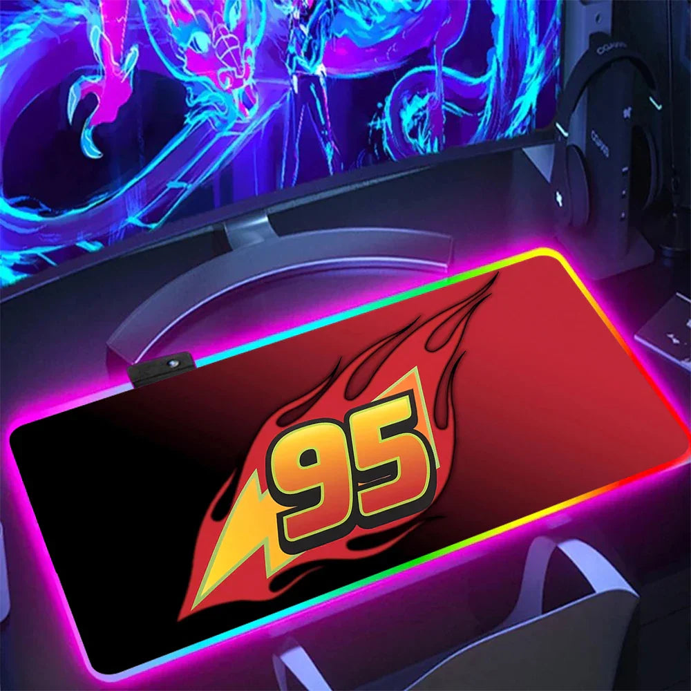 Tapis de Souris Led Cars Numéro 95