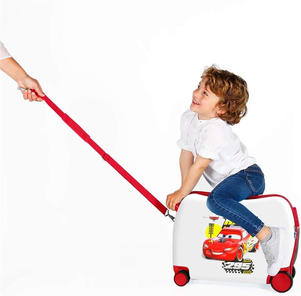 Valise Cars McQueen - 4 Roues avec Sangle - Enfant