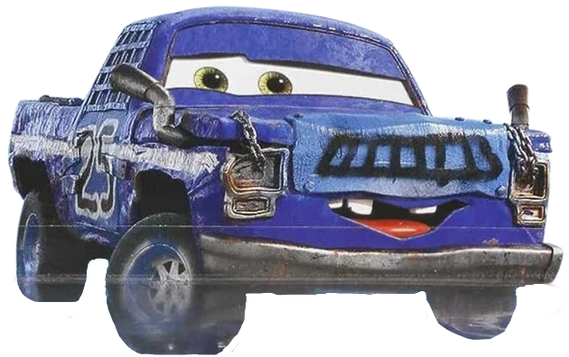 Broadside (Cars 3) : le pick-up n°25 « Flip Me Over »