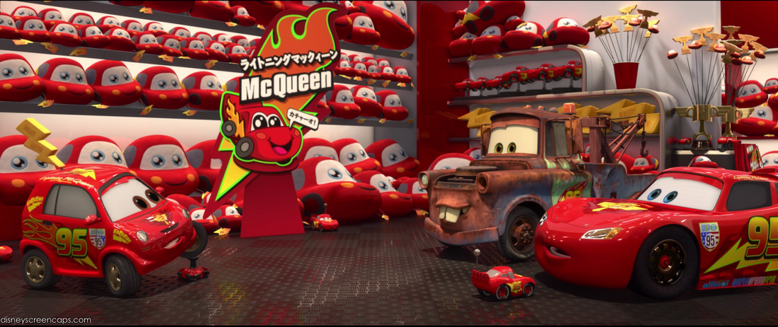 Cartney Brakin : La fan de Lightning McQueen aperçue à Tokyo dans Cars 2