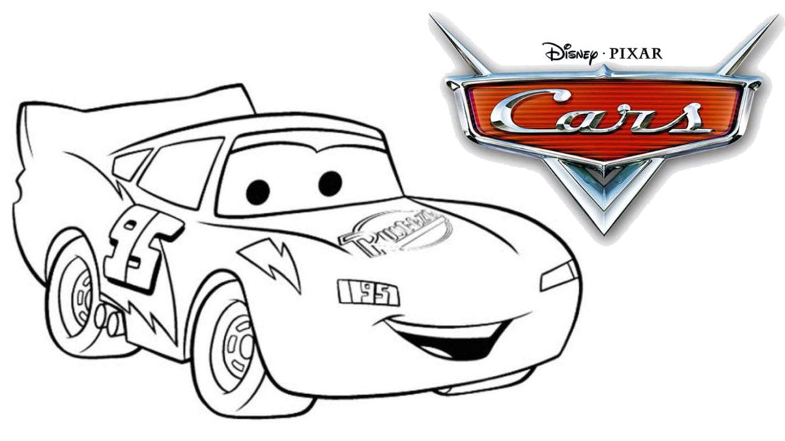 Coloriage Cars Flash McQueen : Sélection de Dessins à Imprimer