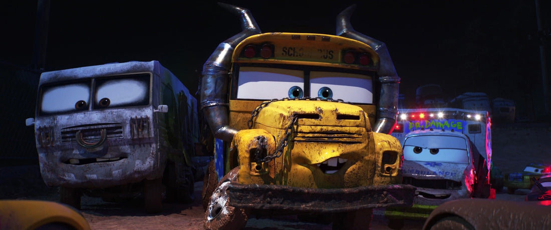Tous les bolides du derby Crazy 8 de Cars 3