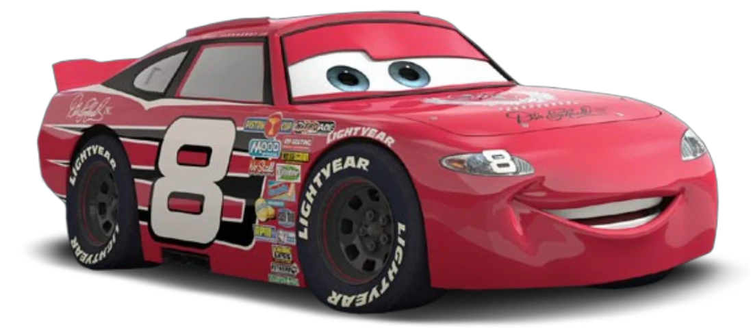 Dale Earnhardt Jr dans Cars : le caméo du n°8