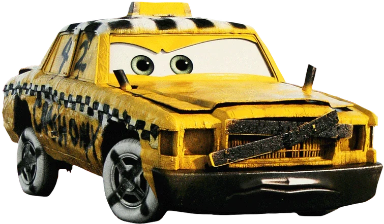 Faregame (Cars 3) : le taxi n°42 du derby Crazy 8