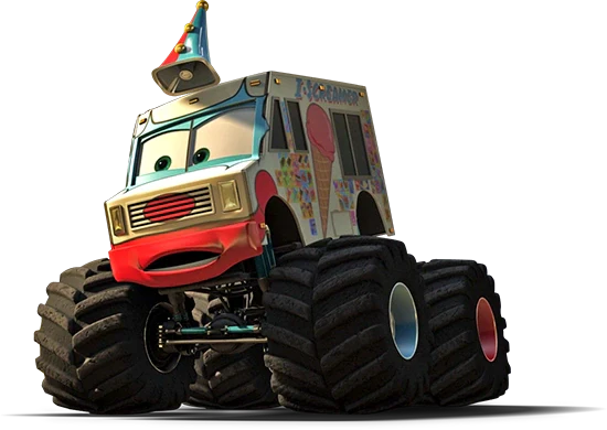 I-Screamer : le camion de glaces catcheur de Cars Toon
