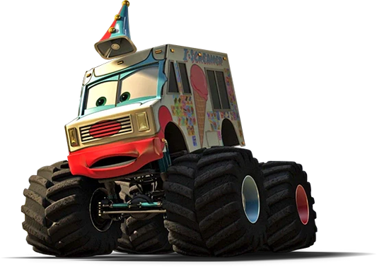 I-Screamer : le camion de glaces catcheur de Cars Toon