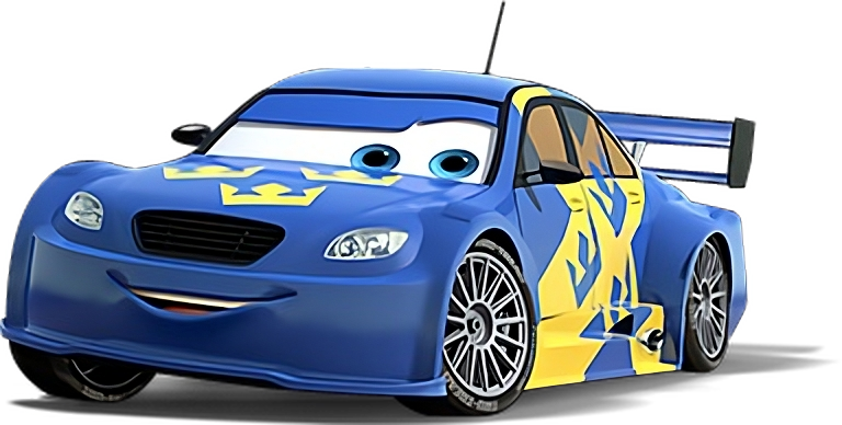 Jan Flash Nilsson : Le pilote suédois associé au World Grand Prix dans Cars 2