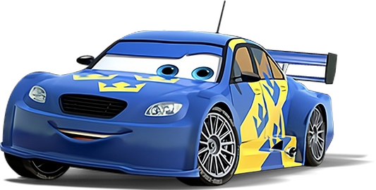 Jan Flash Nilsson : Le pilote suédois associé au World Grand Prix dans Cars 2