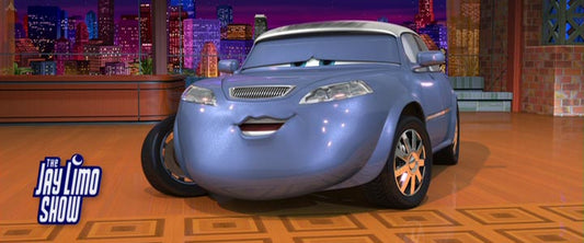 Jay Limo dans Cars : le clin d'œil à Jay Leno