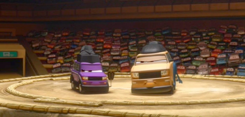 Kimura Kaizo : L’arbitre de sumo de Cars 2