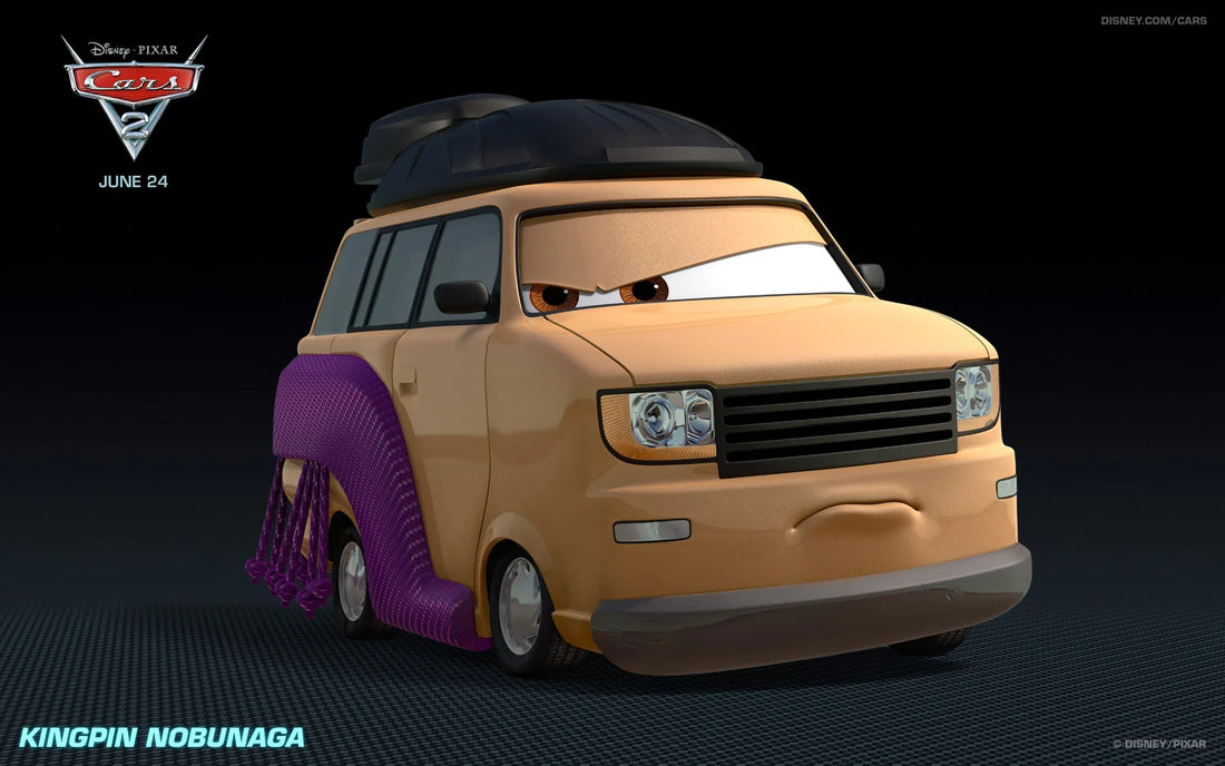Kingpin Nobunaga : le sumo doré de Cars 2