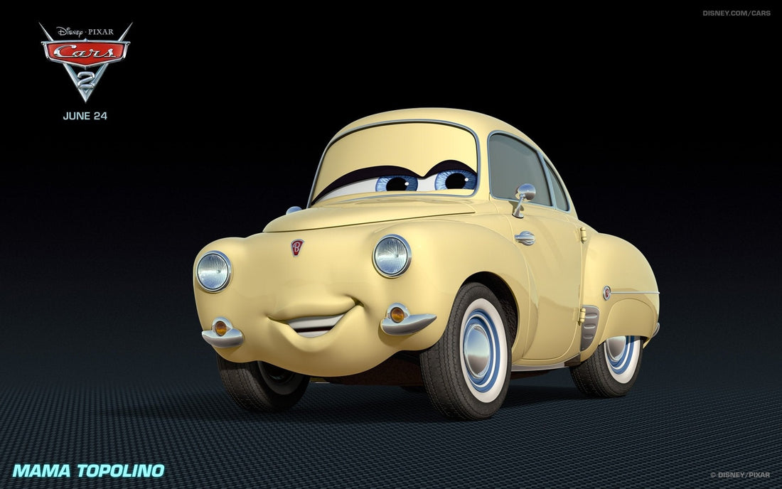 Mama Topolino : La Tante de Coeur de Luigi dans Cars 2