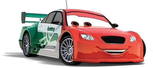 Memo Rojas Jr. : Le pilote mexicain associé au World Grand Prix dans Cars 2