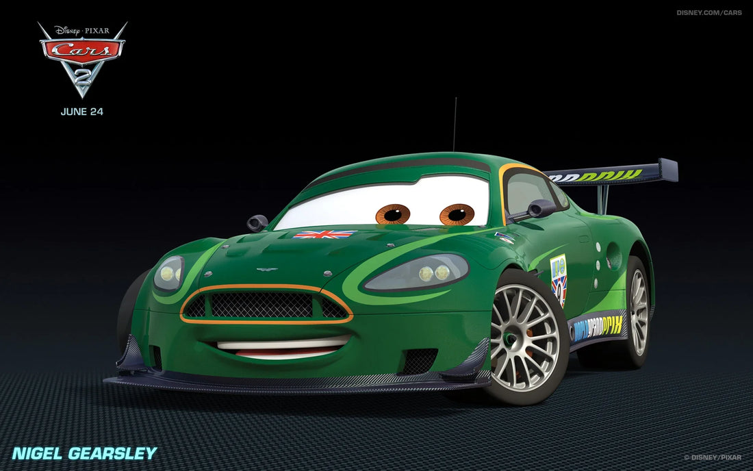 Nigel Gearsley : Le Pilote Britannique Élégant de Cars 2