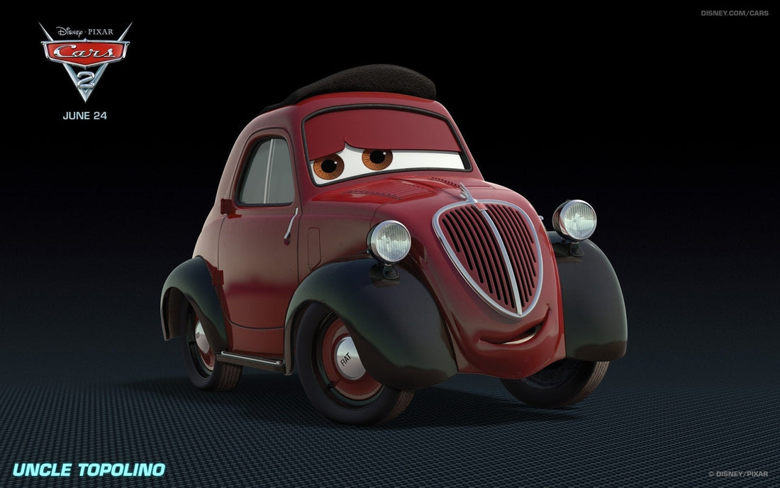Oncle Topolino : L'oncle de Luigi dans Cars 2