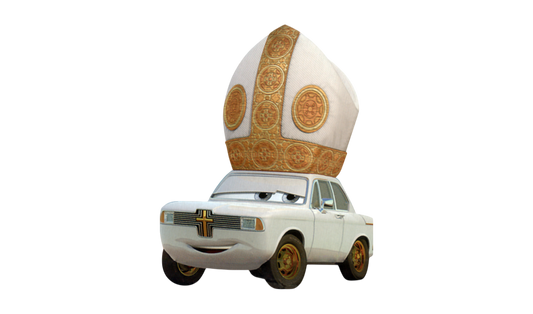Pope Pinion IV : Le Pape automobile de Cars 2