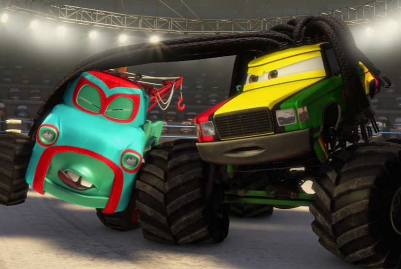 Rasta Carian : le monster truck rasta des Cars Toon