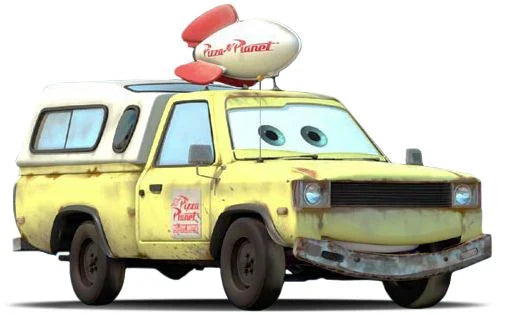 Todd : le camion Pizza Planet dans l’univers Cars