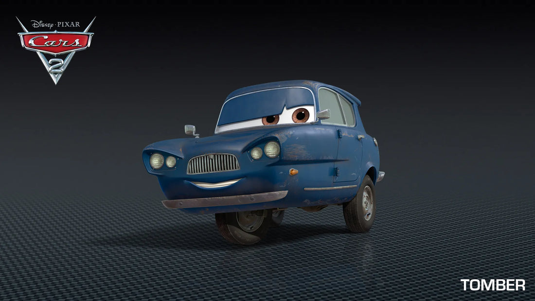 Tomber dans Cars 2 : Le Vendeur Français du Film Disney-Pixar