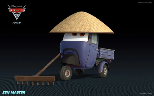 Zen Master : Le gardien du jardin zen dans Cars 2