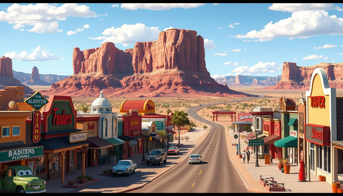 Radiator Springs : La ville qui a inspiré Flash McQueen